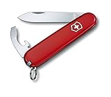 Victorinox Schweizer Taschenmesser, Bantam, Swiss Army Knife, Multitool, 8 Funktionen, Klinge, Dosenöffner, Schraubendreher 5 mm