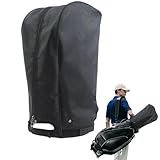 Regenhaube Für Golftasche - wasserdichte Bag Regenhülle Mit Knopfverschluss | Tragbarer Schlägerschutz Strapazierfähige Abdeckung Für Golftraining Outdoor Turnier Reise Zubehör