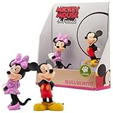 Bullyland 15083 - Spielfiguren Set Walt Disney Mickey & Minnie Mouse, ca. 14,5 cm, detailgetreu, ideal als kleines Geschenk für Kinder ab 3 Jahren