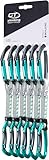 Climbing Technology Unisex-Adult Lime Set NY 12 cm Quickdraw, Antrax/LightGreen, One Size