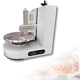 Automatischer elektrischer Kuchencreme-Spreizer – Edelstahl-Zuckerguss-Glätter, einstellbare Geschwindigkeit, Drehteller für professionelles Dekorieren