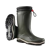 DUNLOP Sports Unisex Blizzard Gef tterte Stiefel, GrÃƒ¼n Green Grey Black, 45 EU