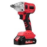 Telituny Akku Schlagschrauber 1/2 Zoll, 300Nm 21V Elektrisch Drehschlagschrauber BüRstenloser Schlagschrauber mit 5x1300mAh akku, elektrische schlagschlüssel impact wrench, für Auto, Wohnmobil, LKW