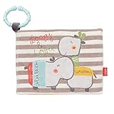Fehn Baby Fotoalbum Loopy & Lotta – Erinnerungsbuch Fotobuch zum Selbstgestalten und Fühlen aus Stoff – Babyalbum Spielzeug zur Geburt für Babys und Kinder ab 0+ Monaten zum Gesichter und Namen merken