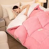 MTHGH Steppdecke Ohne Bezug Bettdecke Warm Winterbettdecke Federbettdecke Baumwolldecke Warm Doppelseitiges Daunenbettdecke Bequem Und Weich Schlafdecke(#2,200x230cm/3kg)