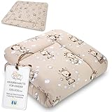 Krabbeldecke Krabbelmatte für Baby – Spielmatte Spieldecke Bodenmatte für Kinder und Babys für Kinderzimmer und Laufgitter Große faltbar waschbar Play Mat Oeko-Tex-Zertifikat