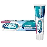 Corega Ultra Haftcreme Neutral für Zahnersatz/dritte Zähne, 40g, ohne künstliche Farb- und Aromastoffe