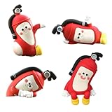 Auto-Armaturenbrett-Zubehör, Schreibtisch-Dekoration, Auto-Armaturenbrett-Dekorationen, Feuerlöscher-Form, zentrale Steuerung, Bildschirmdekor-Figuren für Bücherregal, Schreibtisch, Büro, LKW