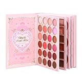 Schminkset für Frauen Tragbare mit Lidschatten Rouge Lipgloss Make-up-Geschenksets Sechs-Schichten-Buch-Make-up-Palette