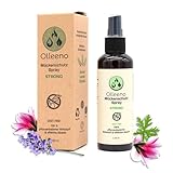OLLEENO® Mückenspray STRONG 100 ml Anti-Mücken Spray für Kinder & Erwachsene, Insektenschutz ohne DEET, Repellent mit ätherischen Ölen, Mückenschutz gegen Zecken & Insekten, Vegan & Hautfreundlich