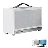 ITX Computer Case, Portable Desktop Computer Case, Aluminum ITX PC Case, Small PC Chassis, Thickened PC Case, Good Compatibility, High Utilization Rate for