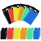 RFID Blocker Kartenhülle, 24 Stück Card Sleeves Kartenhüllen Bankkarten Schutzhülle RFID-Kartenhalter-Hülle Diebstahlsichere Kreditkartenetui Bunt RFID Kreditkartenhülle Geldbörsen für Damen Herren