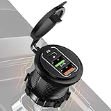 Kfz-Ladegerät für Telefon – Autoladegerät mit 2 Ports – Multifunktions-Ladeadapter für Telefon, für Wohnmobil, Motorrad, Yacht, Fahren, Reisen, Geschäftsreisen, Camping, Alltag, Haus