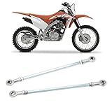 AYNEFY Einstellbare Länge des Schaltstangengestänges 280 Mm Bis 310 Mm für Dirtbikes, Robuste Metalllegierungskonstruktion, Tragbar und Langlebig, Direkter Ersatz, Öffnung 8 Mm,