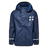Kabooki Jungen Jonathan 101-RAIN Jacket Regenjacke, Blau (Dark Navy 589), 128