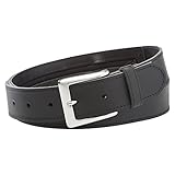 INVIDA Geldgürtel Herren mit Geheimfach Made in Germany, Vollledergürtel 4cm Breite, 110cm Bundweite, Tresor Gürtel Schwarz, tresure, Gürtel mit Geldfach, Jeans-Gürtel