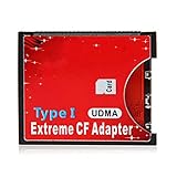 ChenYang SD SDHC SDXC zu CF Typ I Compact Flash Speicherkartenadapter Lesegerät Unterstützt 16/32/64/128/256GB CF zu SD Karte Konverter