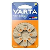 64 Power one VARTA Professional Hörgerätebatterien Größe p13, PR48, Innovative Folien-Technologie, umweltfreundliche, plastikfreie Verpackung - Made in Germany