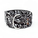 candyPet® Martingale Dog Collar - Music, M