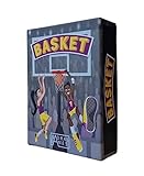 Dadral Games - Basketball-Kartenspiel | Spiel Basket | Basketball Geschenke | Basketball Brettspiel | ab 6 Jahren | Geschenk für Jungen/Mädchen | Mehrsprachig