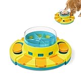 Potaroma Hundespielzeug Intelligenz, Hunde Intelligenzspielzeug 2 Ebenen Puzzle-Spielzeug, langsamer Feeder & Leckerli-Futterspielzeug, geeignet für kleine, mittlere & große Hunde, 10,7 cm Höhe