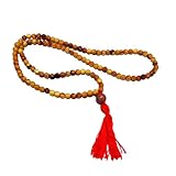 INKANAT Mala de Palo Santo | Meditationshalskette | 100 % natürliches heiliges Holz | Energie, Gleichgewicht und Spiritualität - Japa Mala 108 Perlen, 108 cuentas, Holz, Kein Edelstein