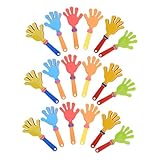 SOIMISS 24 Stück Teiliges Bunte Handklatscher Kunststoff Krachmacher für Sportveranstaltungen Partys Feierlichkeiten Robustes Klatschen und Interaktive Spiele