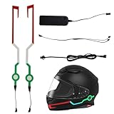 Helmlichter LED Motorrad | Helmlampe | 3 Modi LED Zubehör Dekoration für Erwachsene Frauen Motorräder Fahrrad Reiten