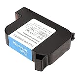 aqxreight Tintenpatrone, Schnell Trocknend, Original-Tintenpatrone für Tragbare Schwarze Tragbare Mobile Drucker, Einschließlich Einer Acryl-Porzellan-Kartusche, die Schnell Trocknende Lösungsmittel