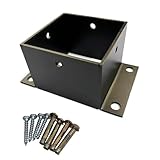 Zaunpfostenanker – Bodenstütze für Beton- oder Holzböden, sichere Installation und Stabilität