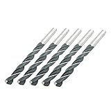 New Lon0167 Metallbohrer 8mm Dia Gerade Bohrloch HSS Spiralbohrer 5 St.(Metall Bohren 8mm Dia Zylinderschaft HSS Spiralbohrer 5 Stück)
