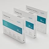 EUROPAPA Healthcare 10 Stück Schwangerschaftstest + 50 Stück Ovulationstest, Schwangerschaftstest Frühtest - Pregnancy Test - Frühschwangerschaftstest, Fruchtbarkeitstest für Frauen