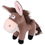Sorandy The Donkey Plüschtier, Vivid Esel Kuscheltier Spielzeug Niedlich Weich Bequem Vivid Esel Plüschtier Kuscheltier Esel Plüsch Mini Esel Plüschtiere für Kinder Jungen Mädchen über 3(Braun)