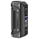 GEEKVAPE Aegis Solo 3 Mod 100W Elektronische Zigarette Aegis Solo III Box MOD Vape Support Z Sub Ohm Tank/18650 Batterie - nicht enthalten (kein Tank/keine Spule),Kein Nikotin (Schwarz)