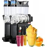 YXYLJOZ Vollautomatischer Cocktail-Smoothie-EIS-Crusher-Mixer, Slush-Smoothies-Maker, kommerzielle Slushy-Getränkemaschine, Slushie-Maschinen, für Zuhause, Küche, Büro, Restaurant,