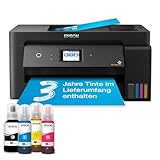 Epson EcoTank ET-15000 DIN-A3+-Multifunktions Wi–Fi-Tintentankdrucker, mit einem im Lieferumfang enthaltenen Vorrat an Tinten für bis zu 3 Jahre