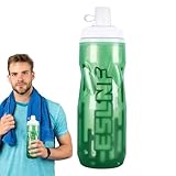 Dottduya Fahrrad-Trinkflasche, Sport-Trinkflasche | Isolierte, farbwechselnde Fahrradflasche - Staubdichte Fahrradflasche, Fahrradzubehör für Fitnessstudio, Wandern, Laufen