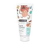 Suavinex, Gel-Shampoo für Kinder von 3 bis 10 Jahren, Duschgel ohne Allergene, ohne Parabene, ohne Silikone, geeignet für empfindliche Haut, juckt nicht in den Augen, 95% Inhaltsstoffe natürlichen
