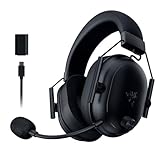 Razer BlackShark V2 HyperSpeed für PC - Kabelloses ultra leichtes E-Sport Gaming-Headset (280g, HyperClear Super-Breitband-Mik, TriForce Titanium 50-mm-Treiber, Bluetooth) Schwarz