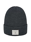 SCHIETWETTER Accessoire Beanie Mütze Möwe, Strickmütze, mehrere Farben, Mütze warm & modisch Anthra Melange OS