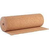 Go4Cork Große Korkrolle - 50 cm x 5 m | Doppelseitige Premium Öko- Kork Rolle | Vielseitig einsetzbar für Basteln & Zuhause, Klassenzimmer & Büro Deko | Rutschfest & leicht verwendbar