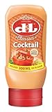 D&L Cocktail Sauce - 300ml Squeeze – mild cremiger Cocktail Dip von Devos & Lemmens, mit Scotch Whisky, zu Döner & Baguettes, Fleisch- und Fischgerichten und veganen Speisen