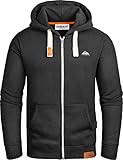 Grin&Bear Herren Kapuzenpullover schwarz, XXL, GEC022