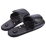 TOKIDNY Magnetische Fußmassage Slipper Therapiepantoffel mit Massagefunktion Komfortable Fußtherapie Schuhe der Durchblutung und Schmerzlinderung