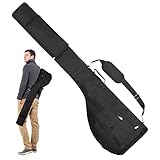 Brynnl Golf-Reisetasche Mini 49' Sunday Golf Bag Faltbare Golfschlägertasche für bis zu 10 Golfschläger wasserdichte Sunday Golf Bag mit Gurt Leichter Transport zur Driving Range Golfschlägertasche