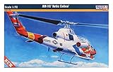 Mistercraft Modellbausatz AH-1G Artic Cobra Hubschrauber Maßstab 1:72, Plastikbausatz, Bausatz zum Zusammenbauen, Inklusive Klebstoff, Kunststoffmodell, Bauanleitung,190mmx185mm