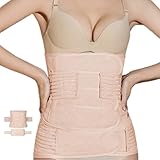 Postpartale Bauchband, Atmungsaktiv nach der Schwangerschaft Bauch Taille Shaper, Schwangere Frauen Postpartum Bauchgürtel Hohe Taille Shaping Gürtel Bauch Bauch Binder für Frauen Männer
