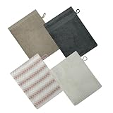 Sghtil Waschhandschuh | Körperpeeling | Badetuch aus Baumwolle für Haut Hände Babys Kinder Erwachsene Reisen