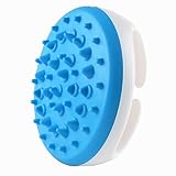EdirFtra Ätherisches Öl Massagebürste, Silikon Körperbürste, Peeling Reinigungsbürste, Anti Cellulite Körper Abnehmen Entspannende Peeling Massagegerät, Bequeme Gesichtshaut Massage Werkzeug,C