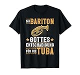 Bariton Entschädigung, Blasmusik Festival Baritonhorn T-Shirt